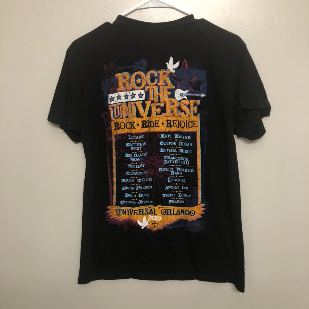 Universal studios rock the universe shirt 2019 universal shirt black shirt